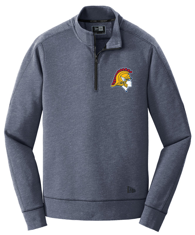 Community New Era Tri-Blend 1/4 Zip, Orono Navy