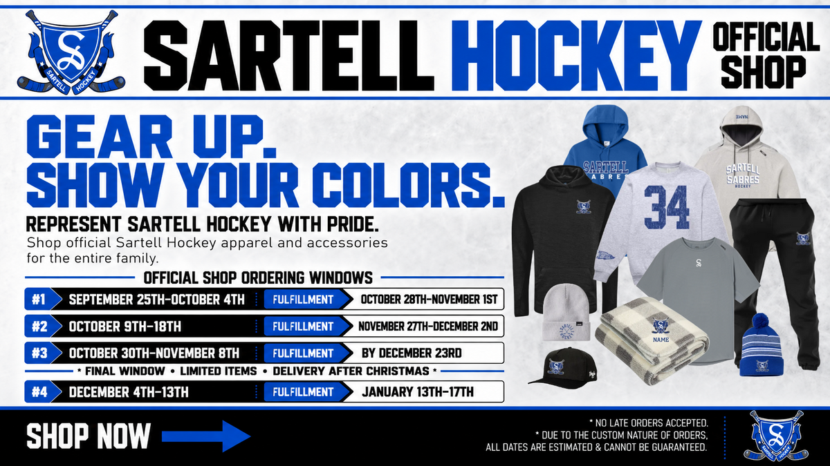 Sartell Hockey Official Shop