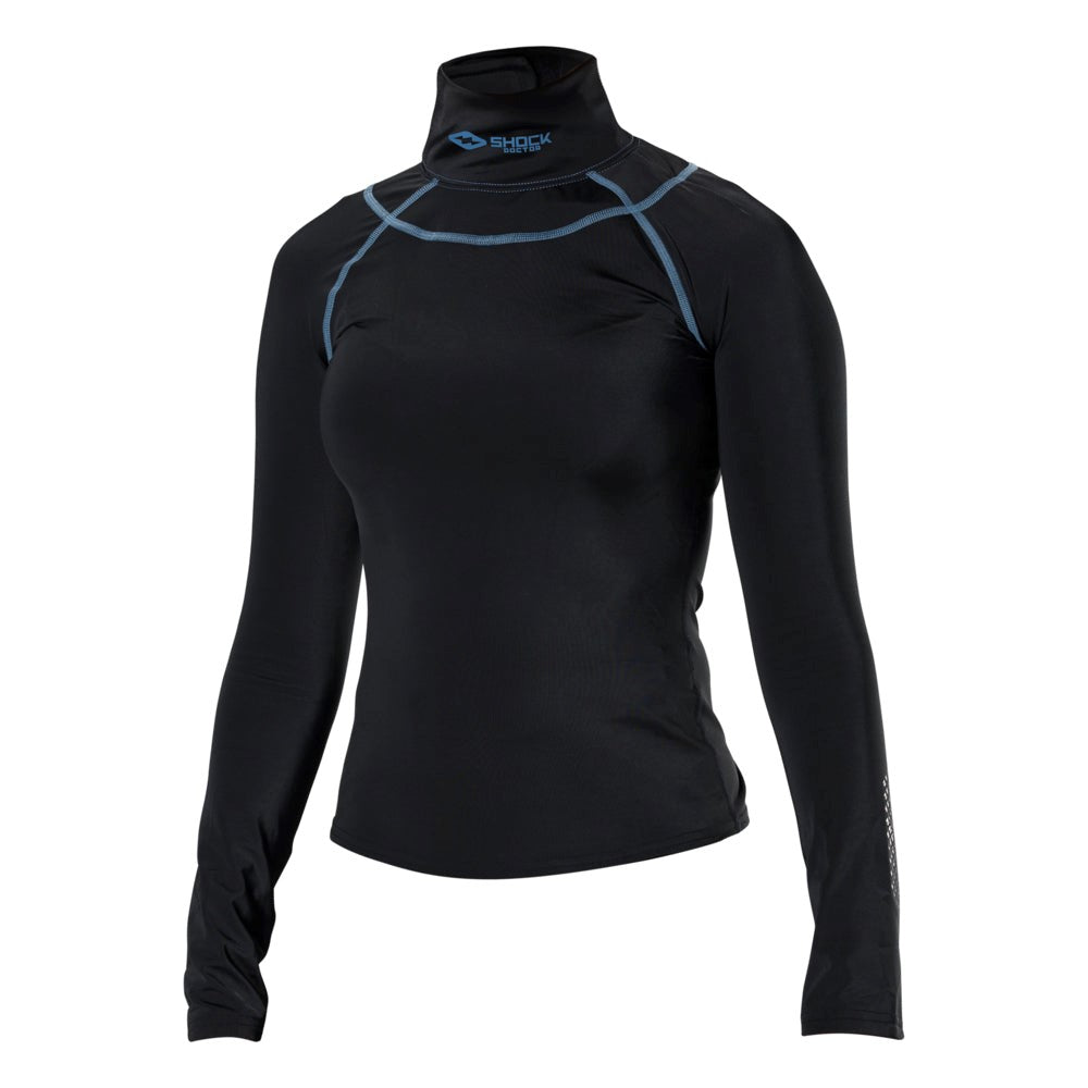 Shock Doctor Girls Compression Neck Guard Shirt
