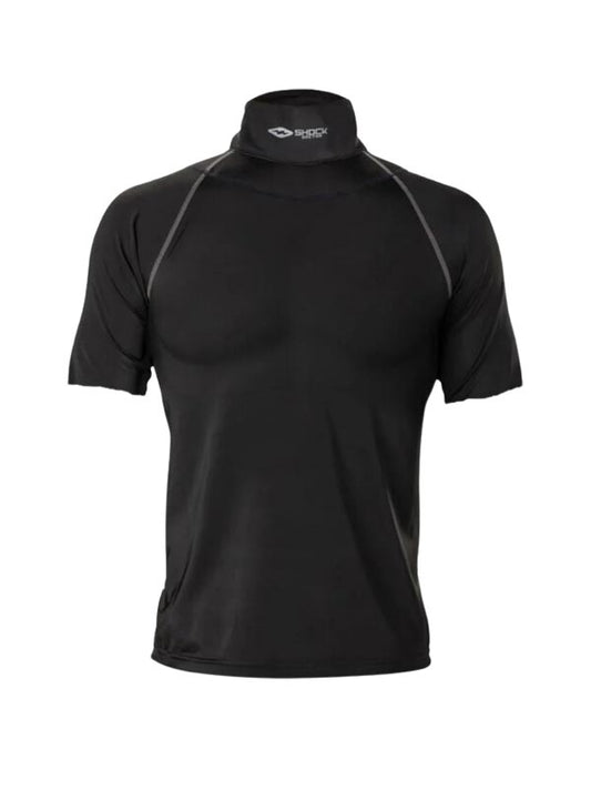 Shock Doctor Short Sleeve Adult Neck Guard Shirt