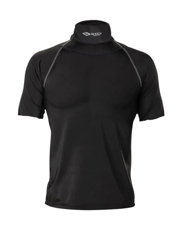 Shock Doctor Short Sleeve Youth Neck Guard Shirt