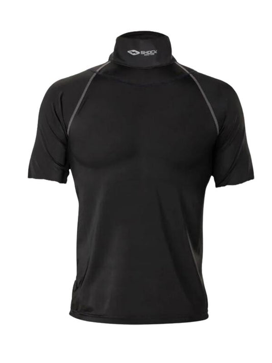 Shock Doctor Short Sleeve Youth Neck Guard Shirt
