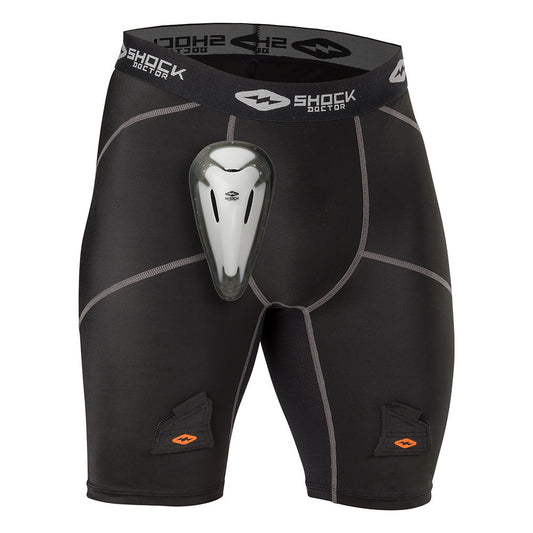 Shock Doctor Men's Compression Hockey Jock Shorts