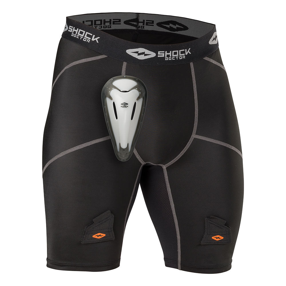 Shock Doctor Boys Compression Hockey Jock Shorts