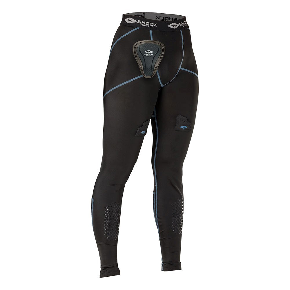 Shock Doctor Women's Compression Cut Resistant Hockey Pant with Pelvic Protector