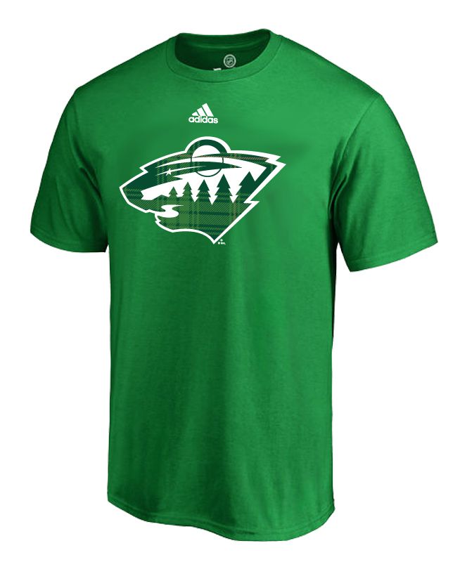 Minnesota Wild adidas® St.Patricks Day Tee