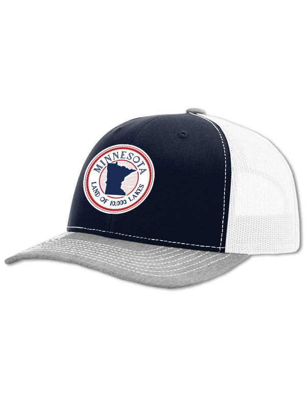 Minnesota 10,000 Lakes V1 Trucker Cap