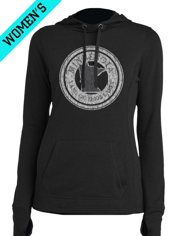10,000 Lakes V1 Tri-blend Hood