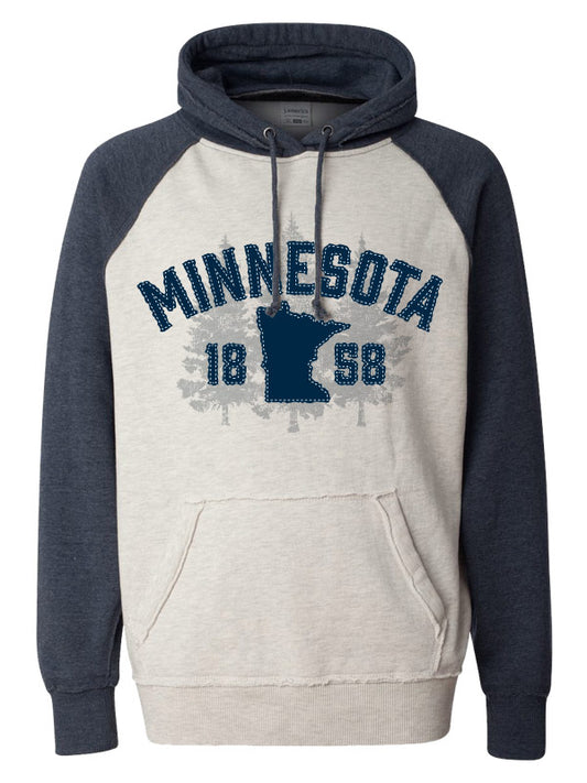 Minnesota Vintage EST. 1858 Hoodie