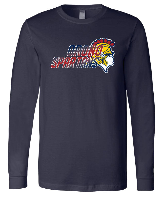 SPR18 Bella + Canvas - Long Sleeve Community Jersey Tee, Orono Navy