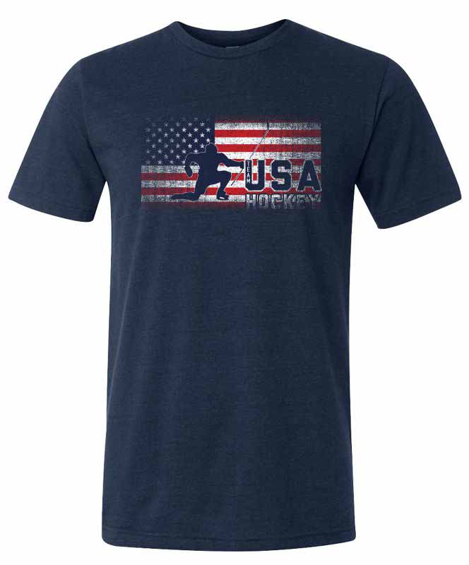 USA Hockey Soft Cotton Graphic Tee