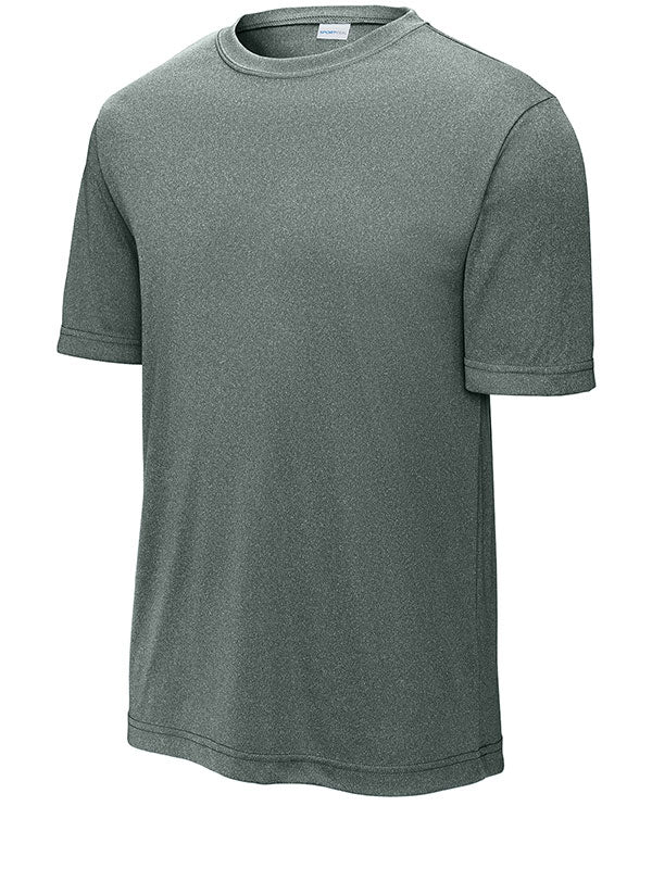 Grey Concrete Heather Sport-Tek Performance Tee