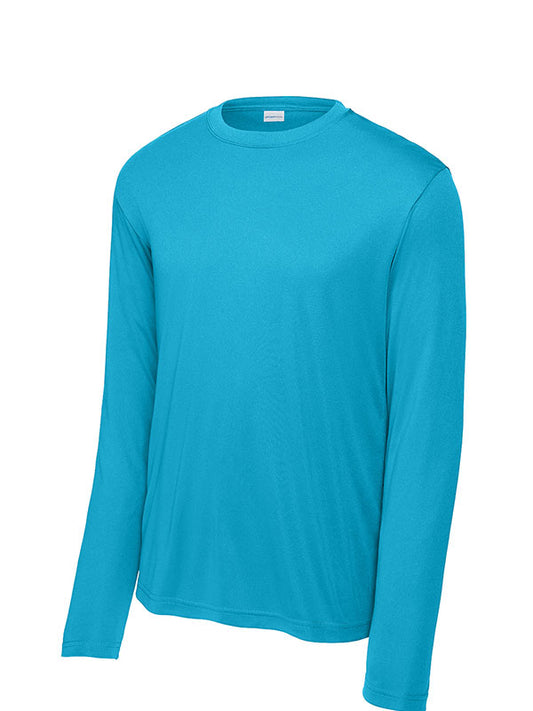 Atomic Blue Sport-Tek Long Sleeve Performance Tee