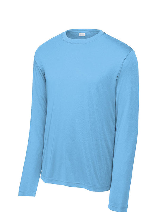 Carolina Blue Sport-Tek Long Sleeve Performance Tee