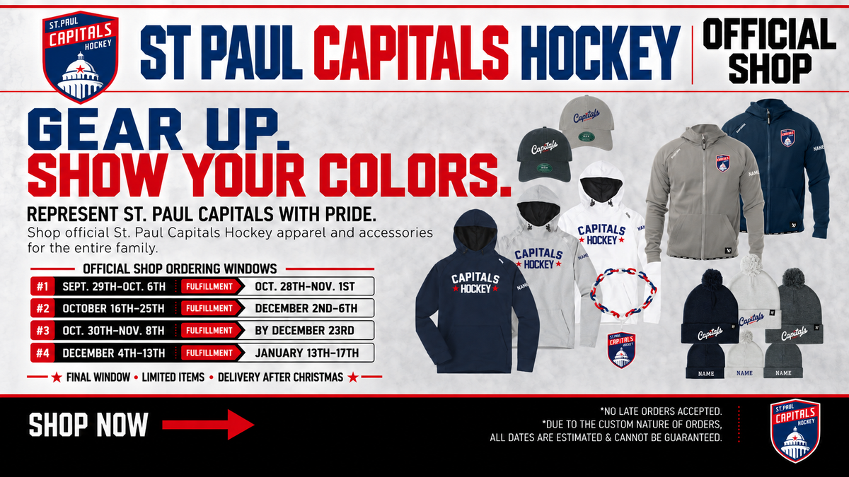 St. Paul Capitals Hockey Official Shop