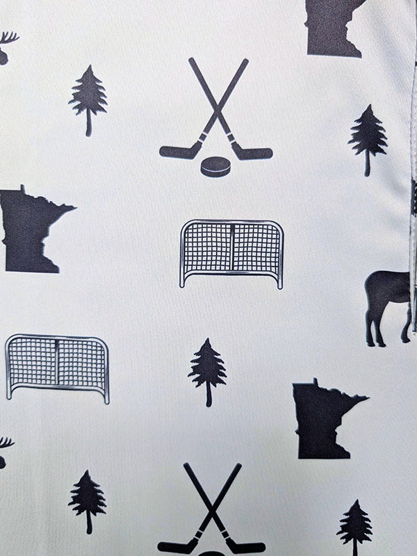 Swannies Custom State Of Hockey Polo
