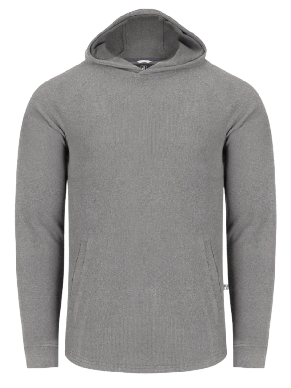 Grey Heather Swannies Glasgow Hooded Sweatshirt