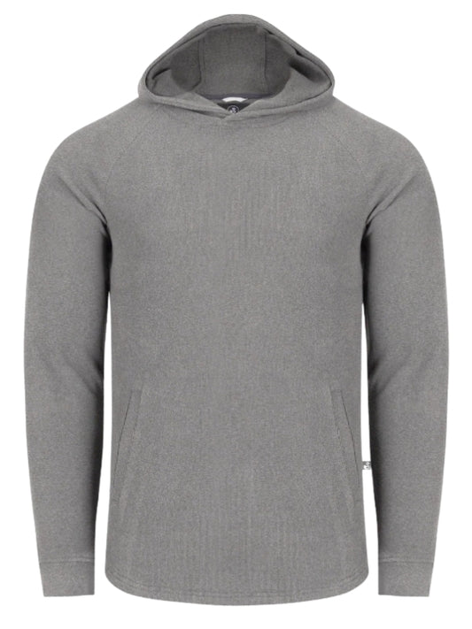 Grey Heather Swannies Glasgow Hooded Sweatshirt