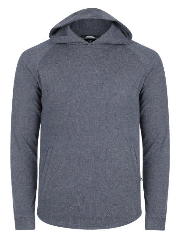 Navy Heather Swannies Glasgow Hooded Sweatshirt