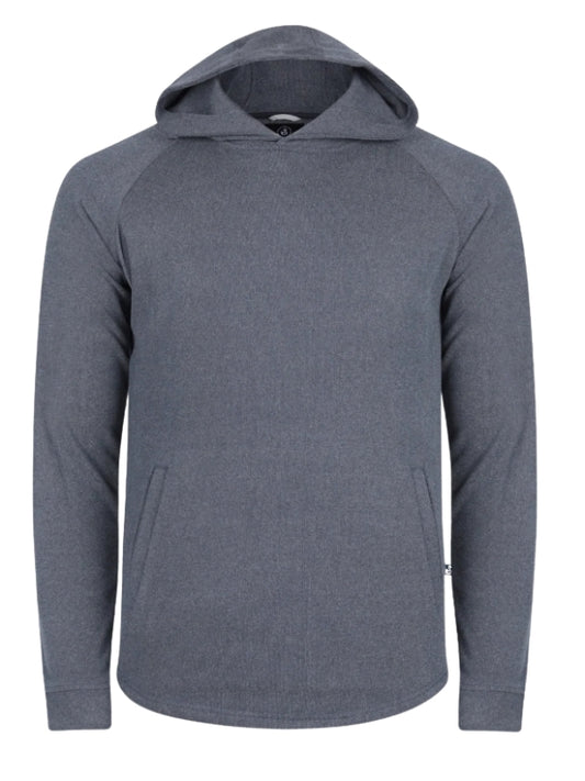 Navy Heather Swannies Glasgow Hooded Sweatshirt