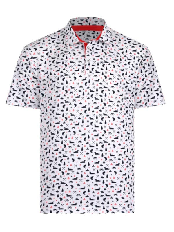 Jesse-White Swannies Golf Polo