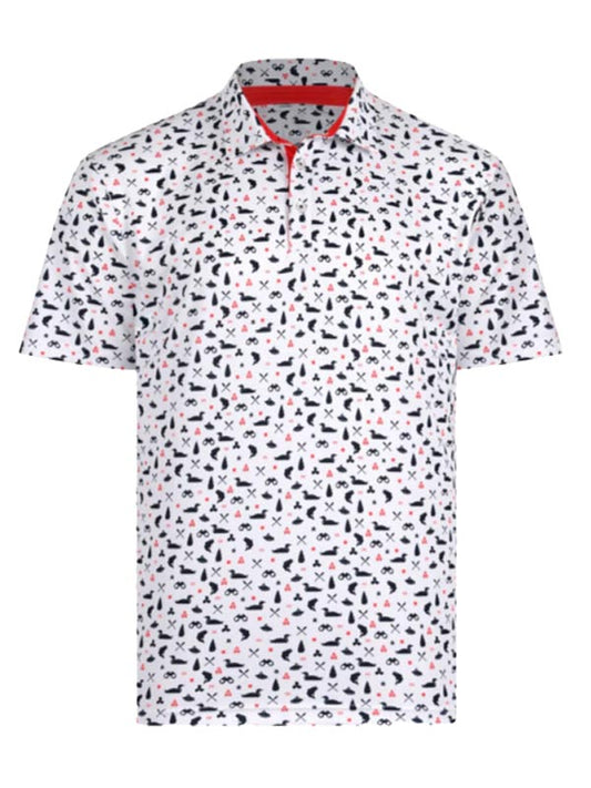 Jesse-White Swannies Golf Polo