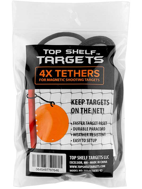 Top Shelf Shooting Target Tethers (Set of 4)
