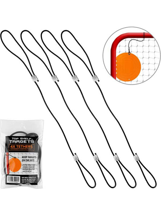 Top Shelf Shooting Target Tethers (Set of 4)