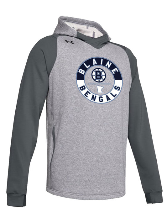 Blaine Grey Under Armour Dynasty Fleece Hood