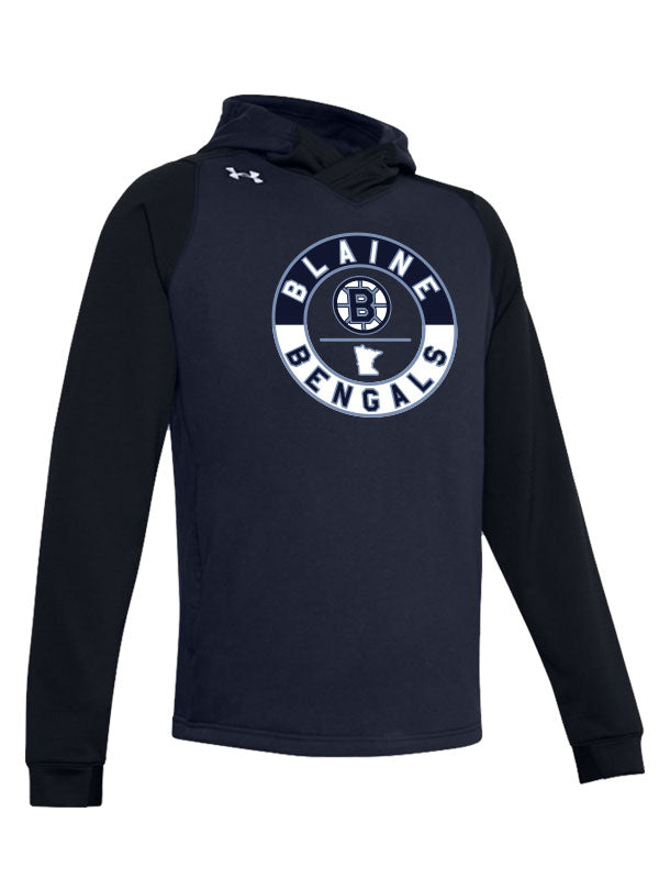 Blaine Navy Under Armour Dynasty Fleece Hood