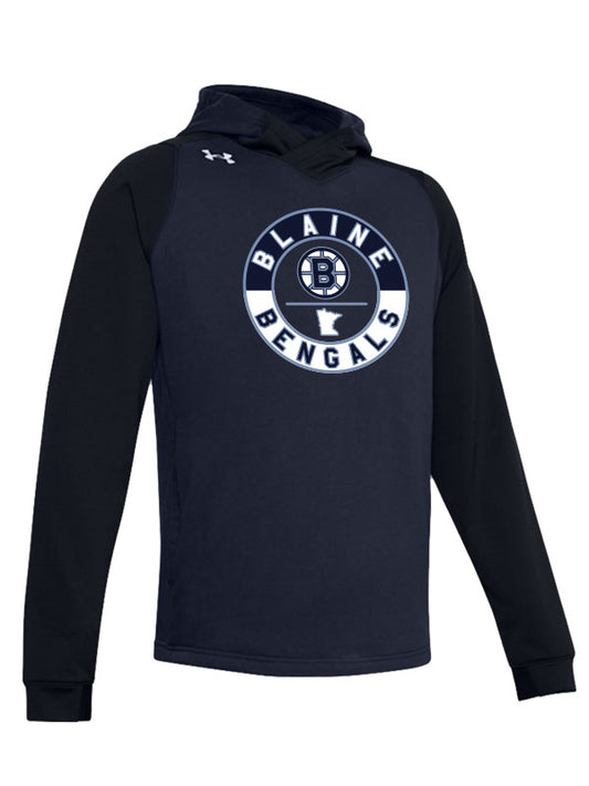 Blaine Navy Under Armour Dynasty Fleece Hood