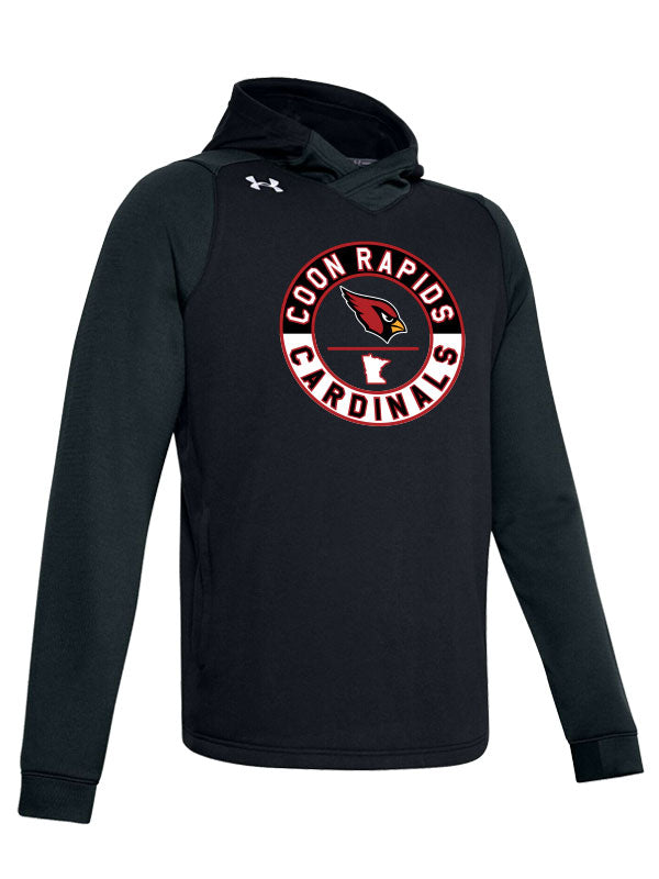 Coon Rapids Black Under Armour Dynasty Fleece Hood