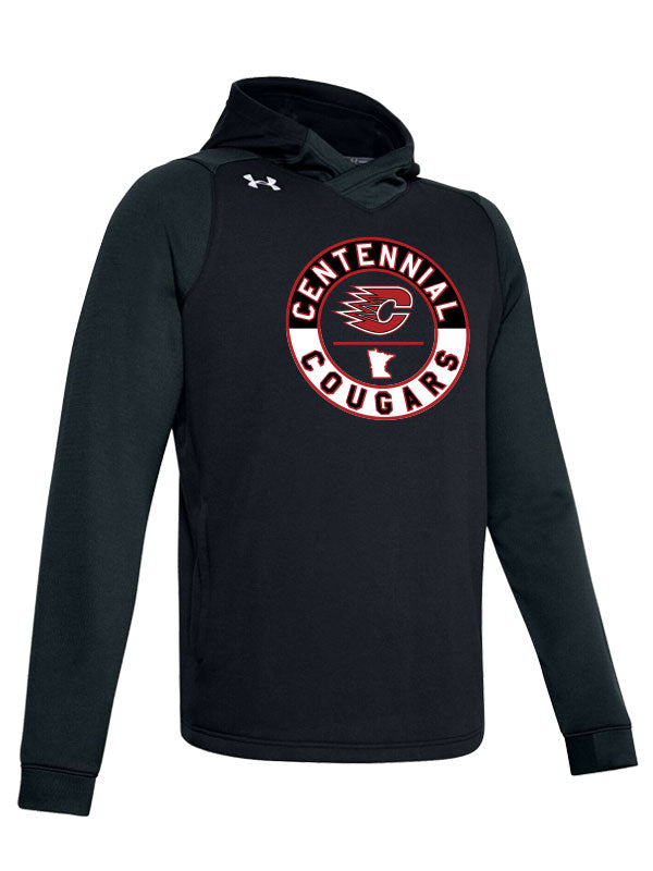 Centennial Black Under Armour Dynasty Fleece Hood
