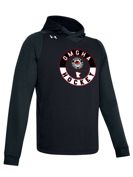 OMGHA Black Under Armour Dynasty Fleece Hood