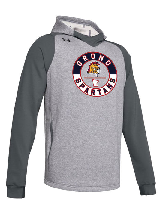 Orono Grey Under Armour Dynasty Fleece Hood
