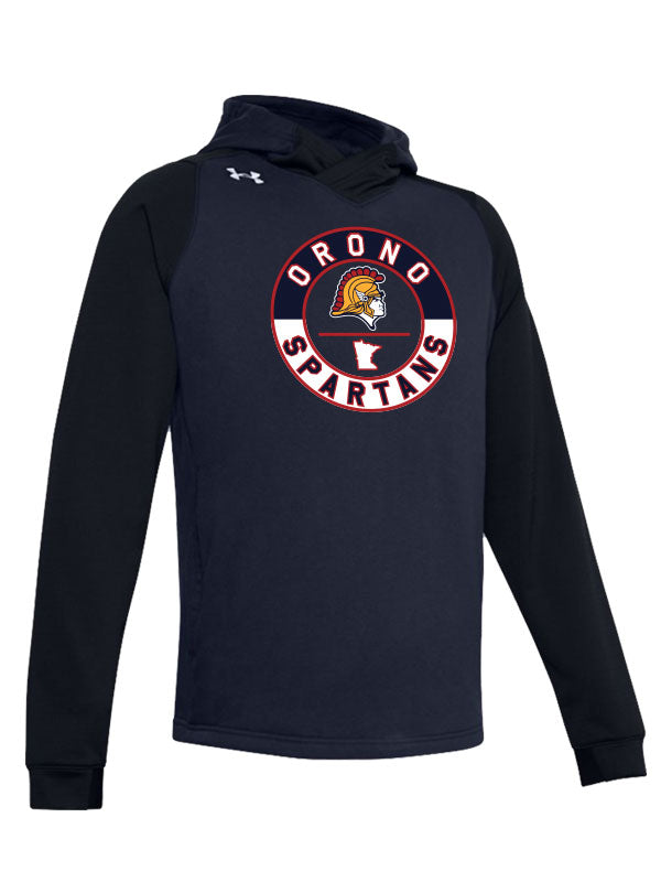 Orono Navy Under Armour Dynasty Fleece Hood