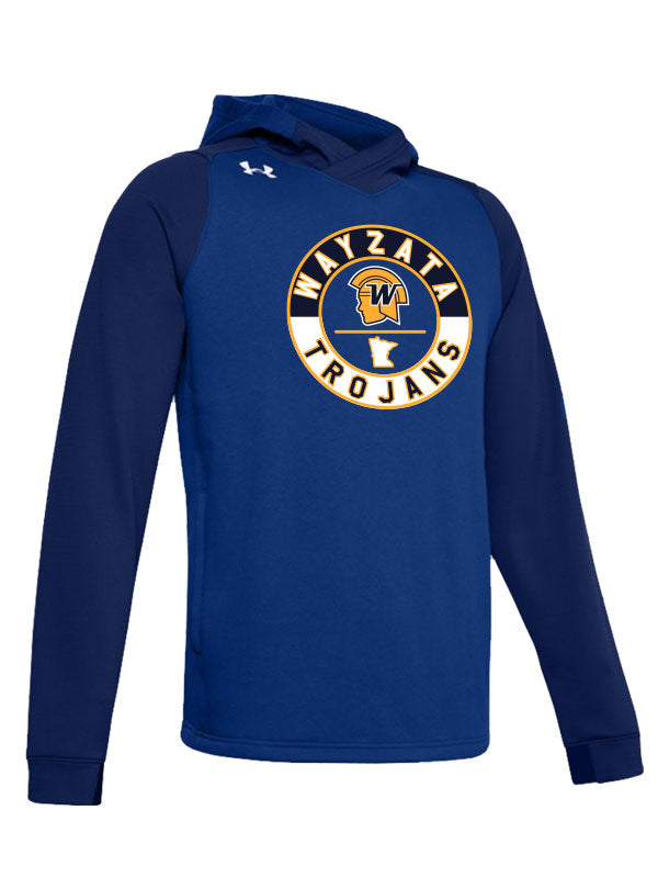 Wayzata Royal Under Armour Dynasty Fleece Hood