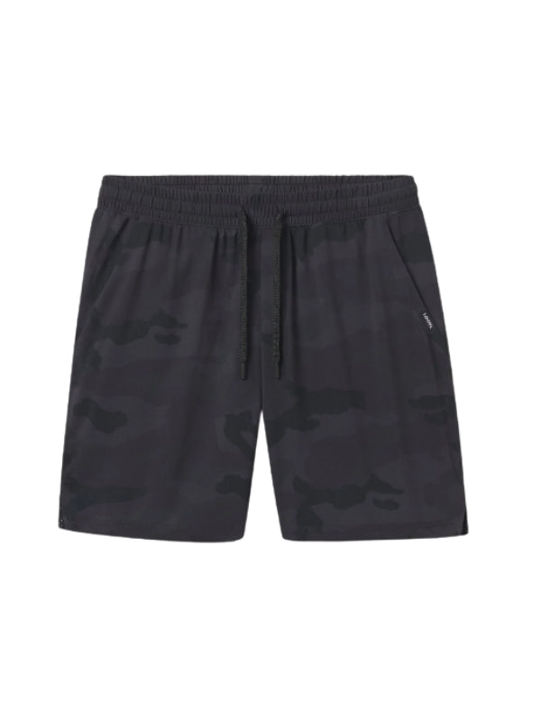 Black Camo UNRL 5.5 Inch Stride Short