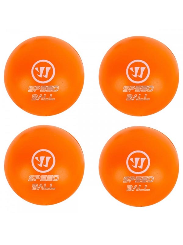 Warrior Mini Hockey Speed Ball - 4 Pack