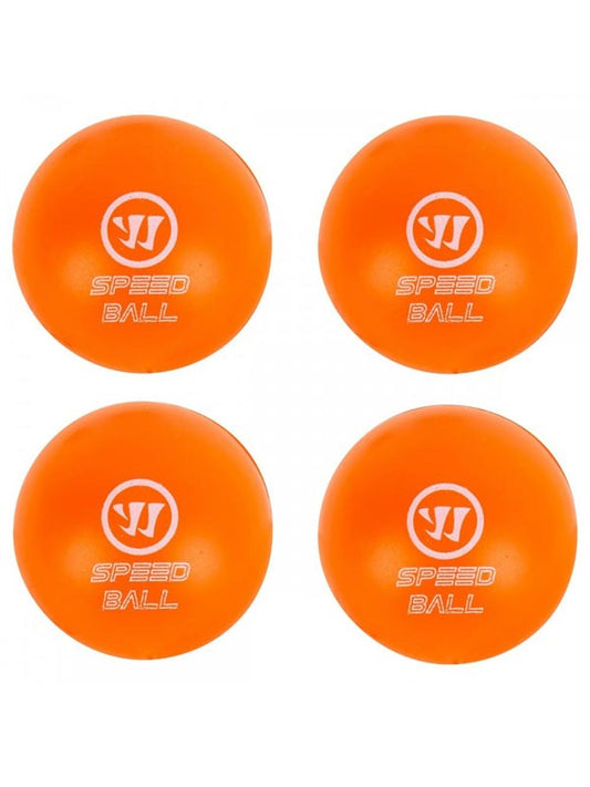 Warrior Mini Hockey Speed Ball - 4 Pack