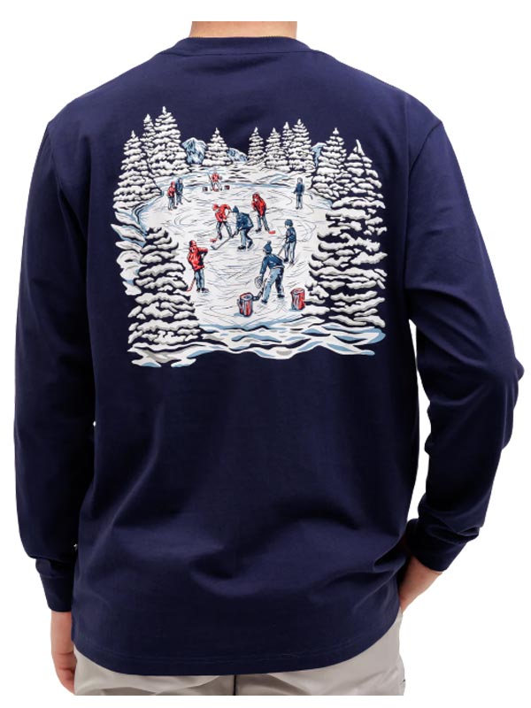 Waggle Sticks In The Middle Long Sleeve Tee