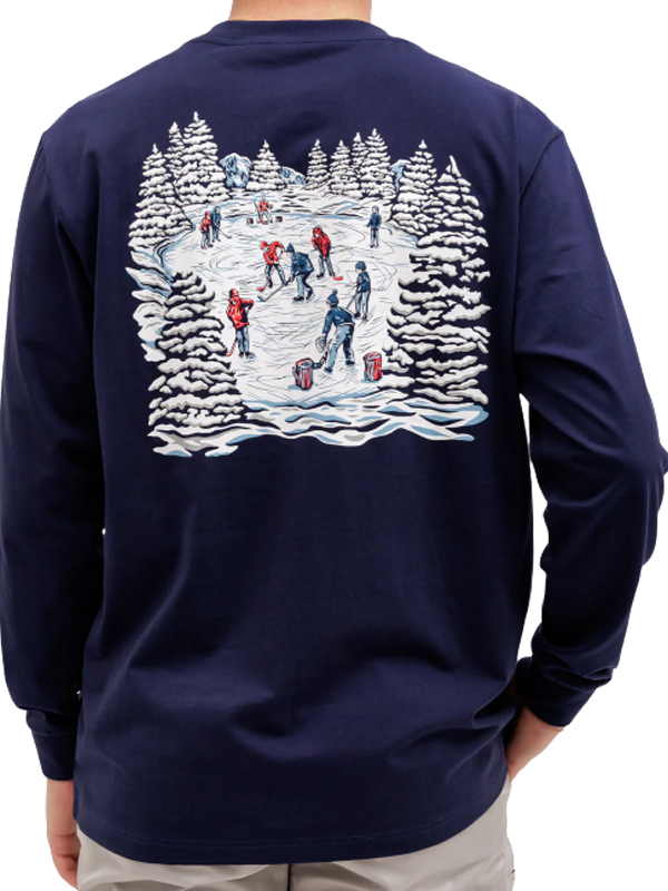 Waggle Sticks In The Middle Long Sleeve Tee