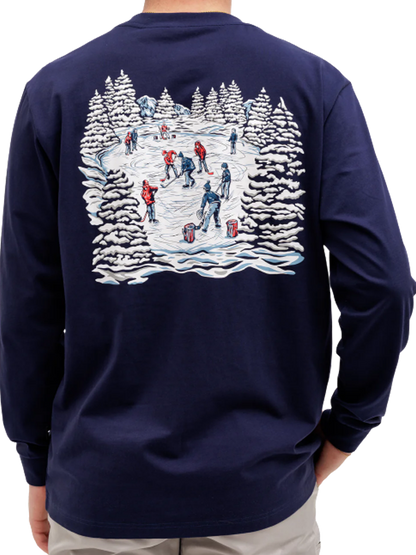 Waggle Sticks In The Middle Long Sleeve Tee