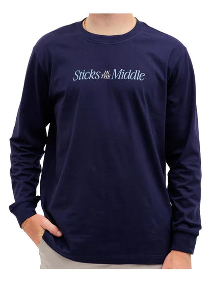 Waggle Sticks In The Middle Long Sleeve Tee