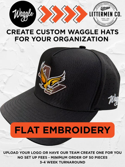 Waggle Custom Snapback Hat