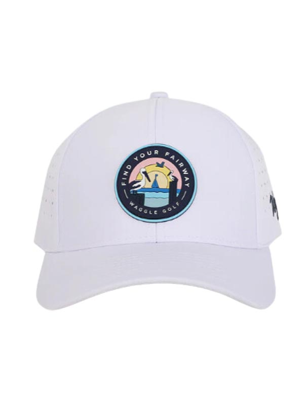 Coastal Waggle Golf FYF 6 Panel Snapback Cap