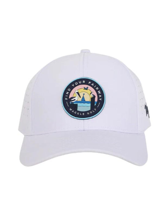 Coastal Waggle Golf FYF 6 Panel Snapback Cap