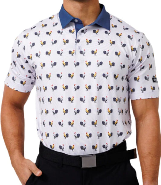 A Little Cocky Waggle Performance Golf Polo