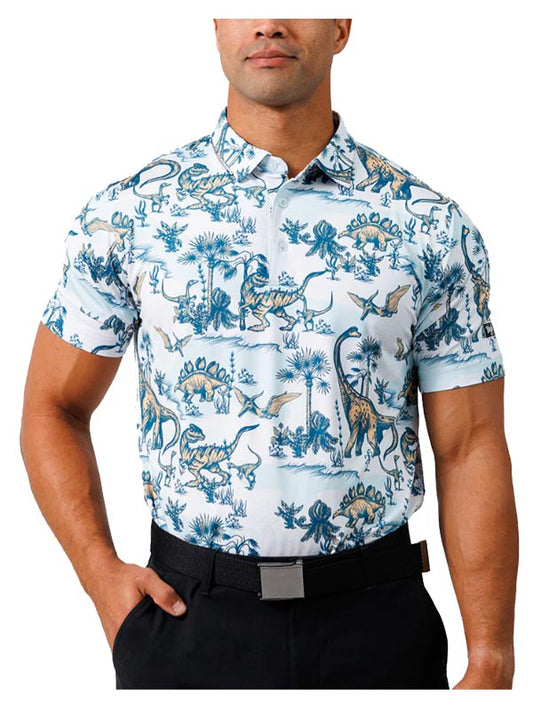 Land Before Waggle Performance Golf Polo