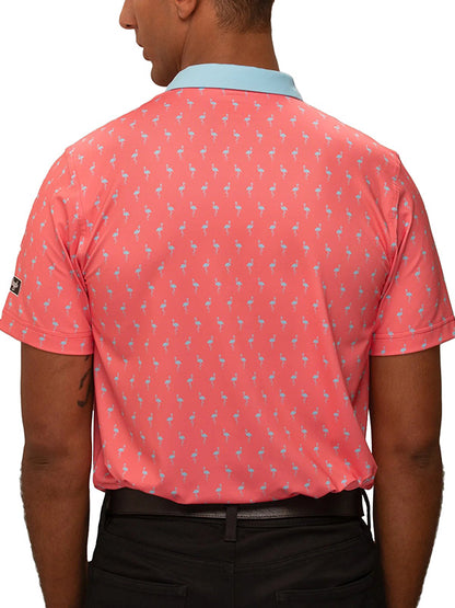 Many Mingos Waggle Performance Golf Polo
